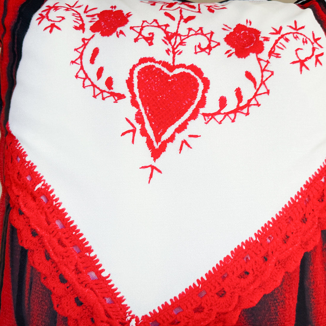 Capa de Almofada Romaria em Casa D