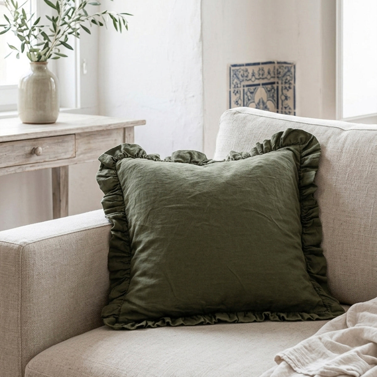 Housse de Coussin Cetim Orgânico Soft
