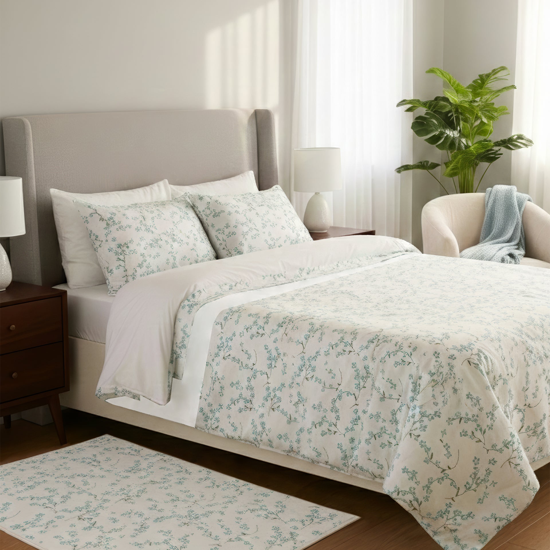 Colcha Acolchoada Bloom