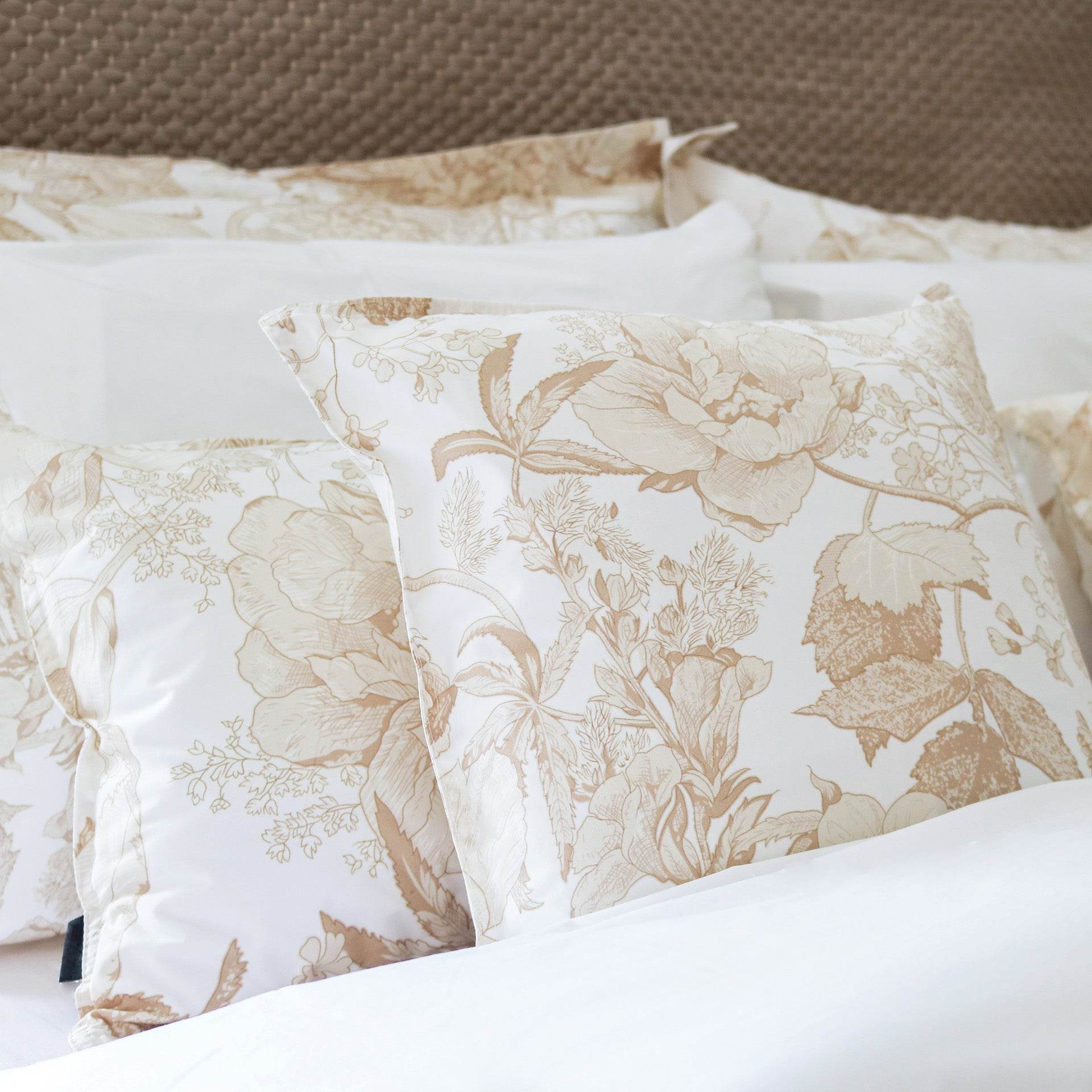 Capa de Edredão Botanique Camel - LethesHome