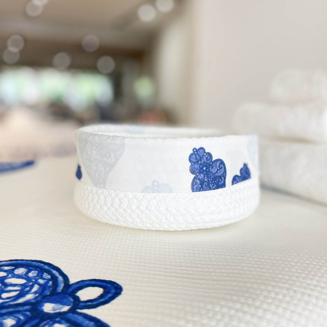 Cesto com Aplicação Chieira VR - LethesHome