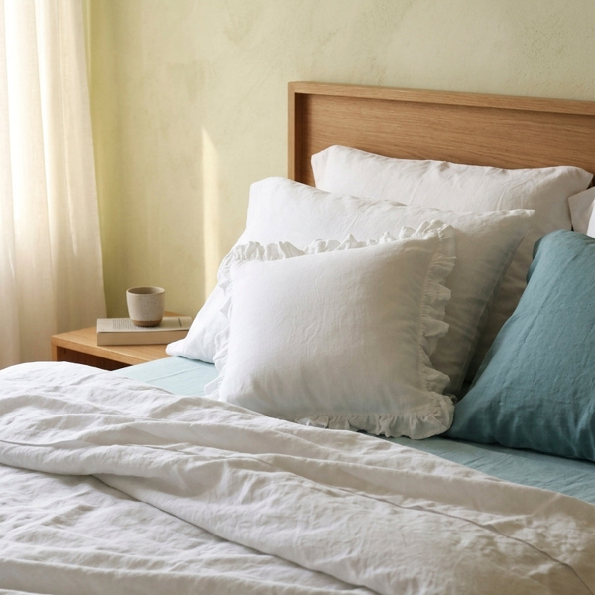 Housse de Coussin Cetim Orgânico Soft