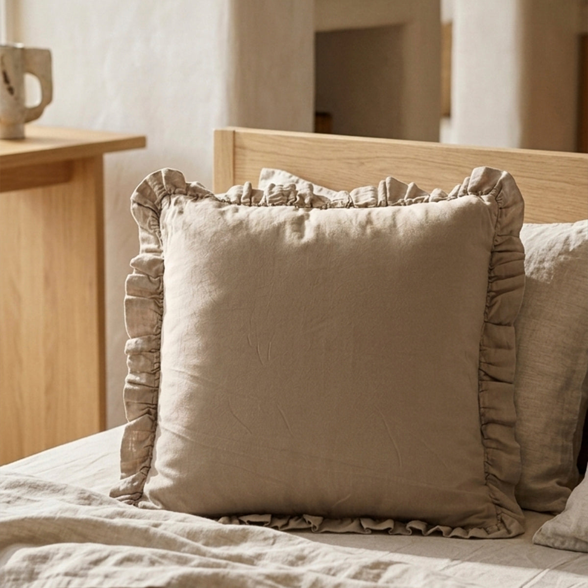 Housse de Coussin Cetim Orgânico Soft