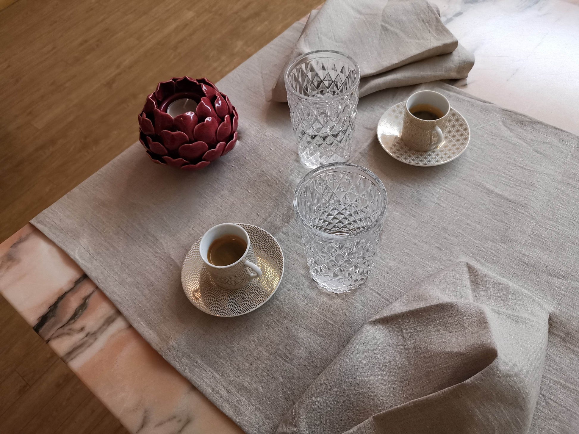Toalha de Mesa Linen - LethesHome