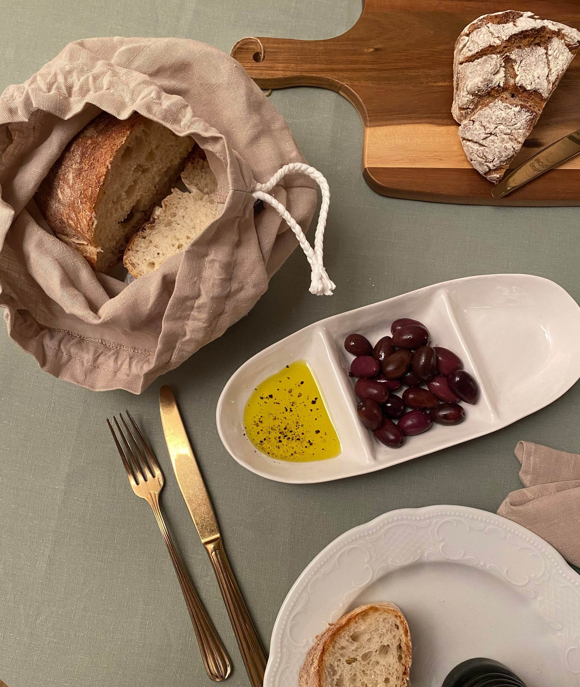 Toalha de Mesa Linen - LethesHome