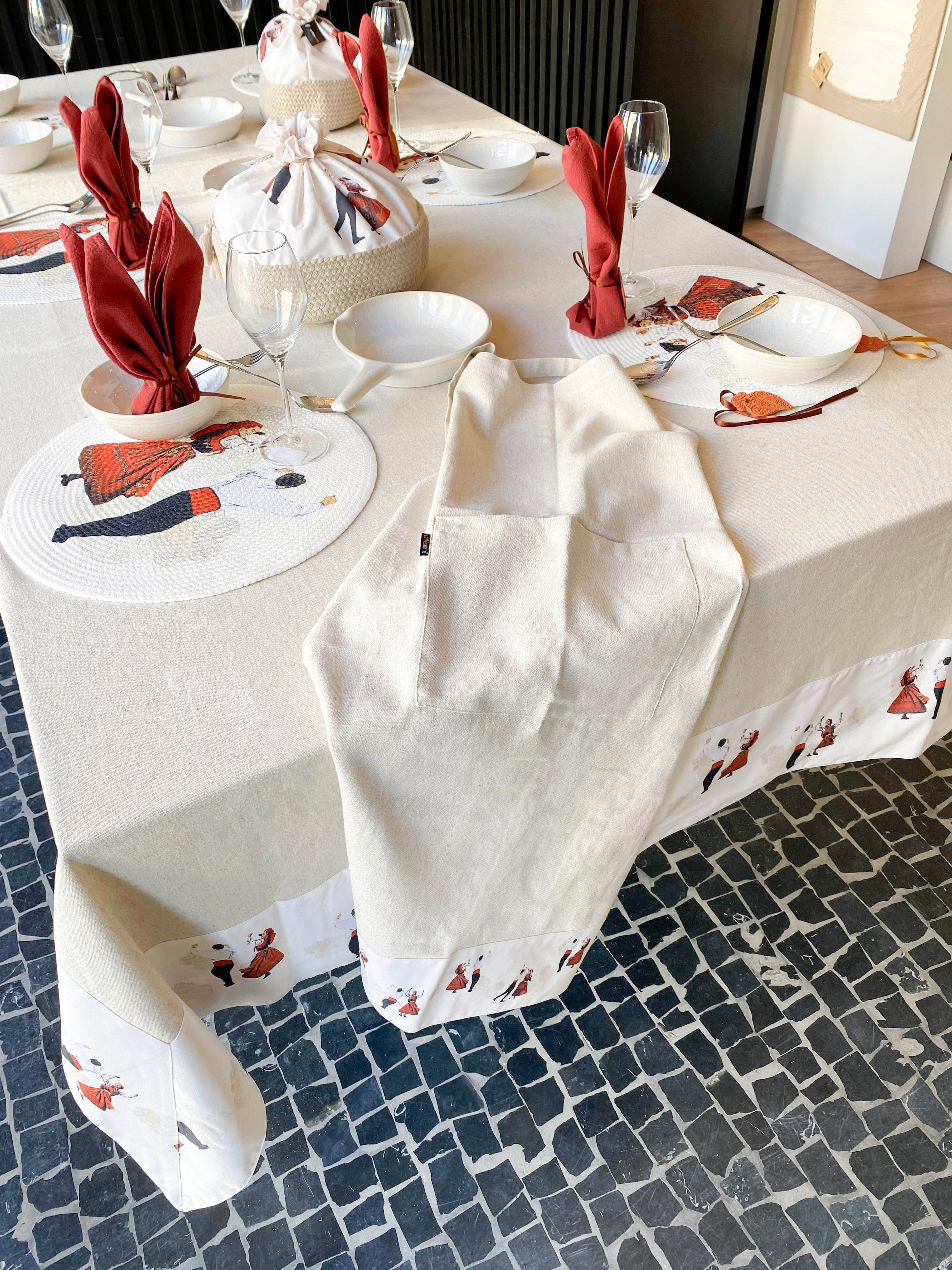 Toalha de Mesa Melânia Gomes - LethesHome