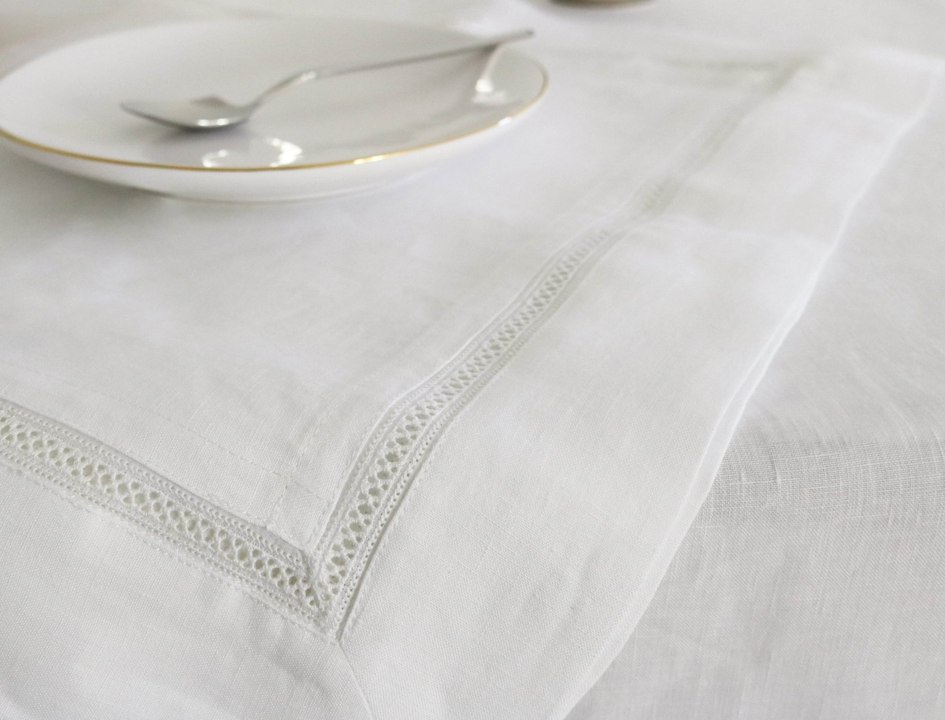 Toalha de Mesa Ponto Aberto 2897 - LethesHome