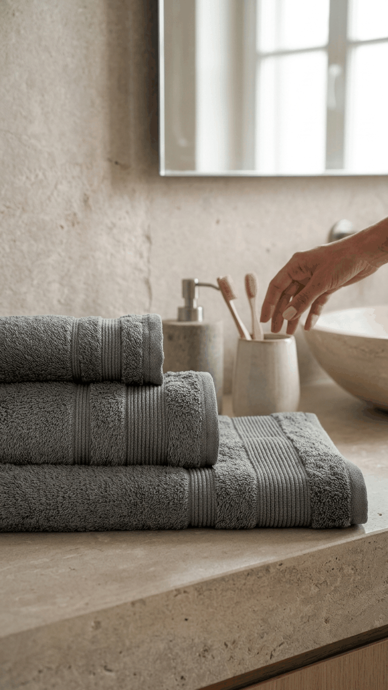 Set of Bath Towels Soft