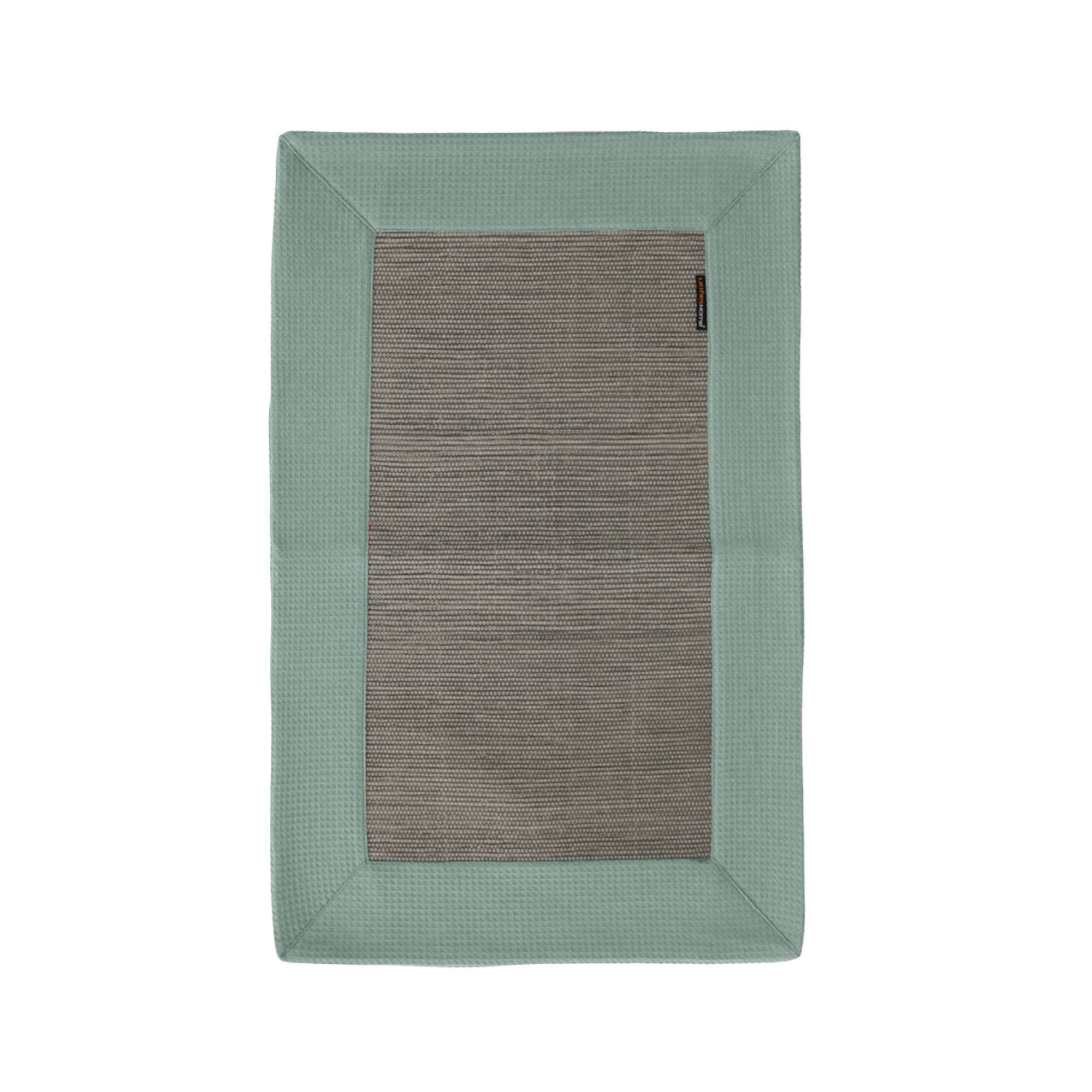 Tapete Taupe com Aplicação Favo - LethesHome