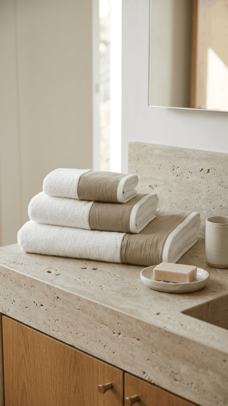 Conjunto de Toalhas de Banho Linho Pure Soft