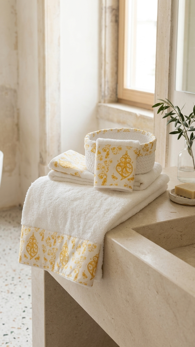 Conjunto de Toalhas de Banho Traços de Viana