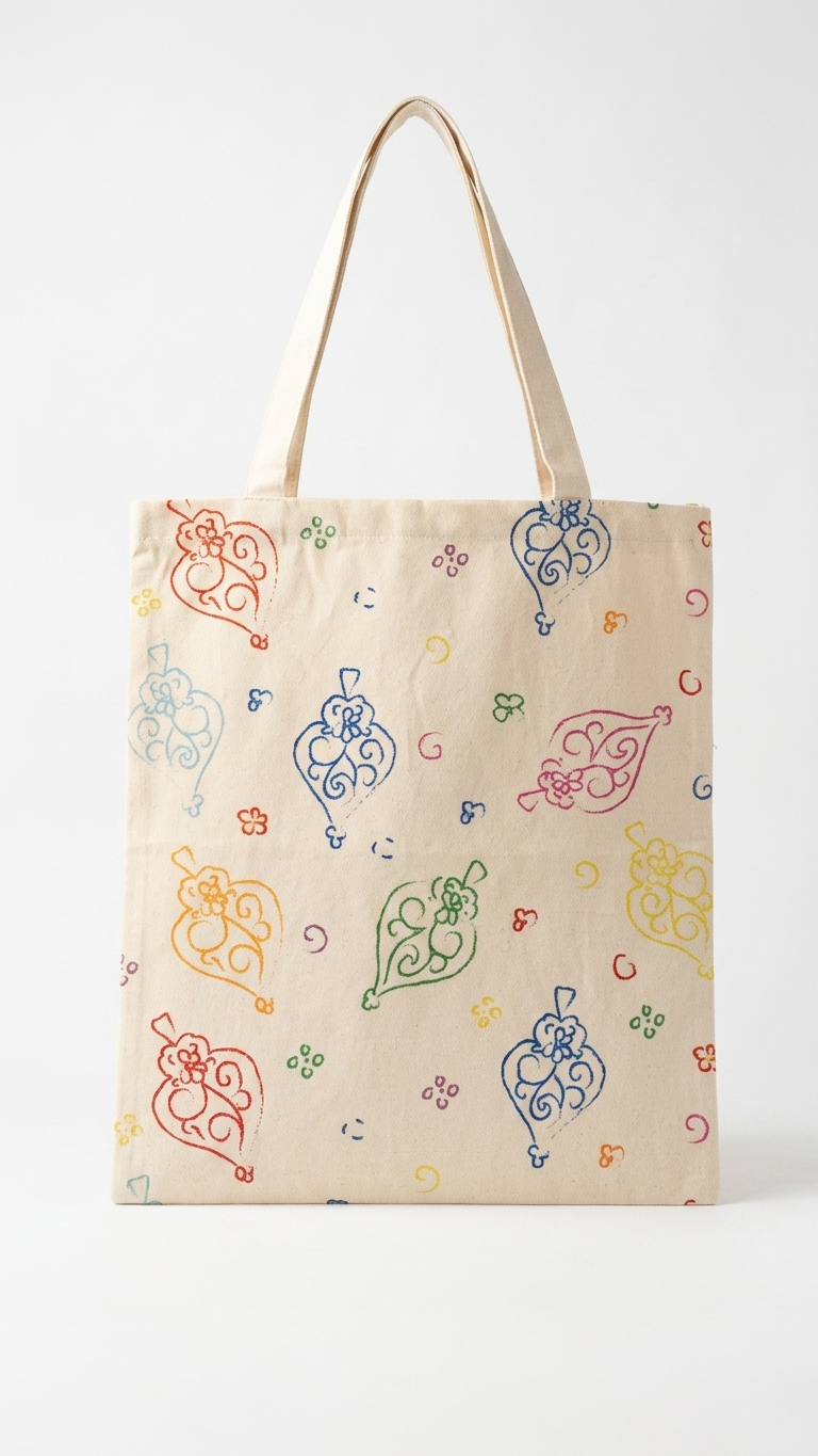 Tote Bag Pequenos Corações