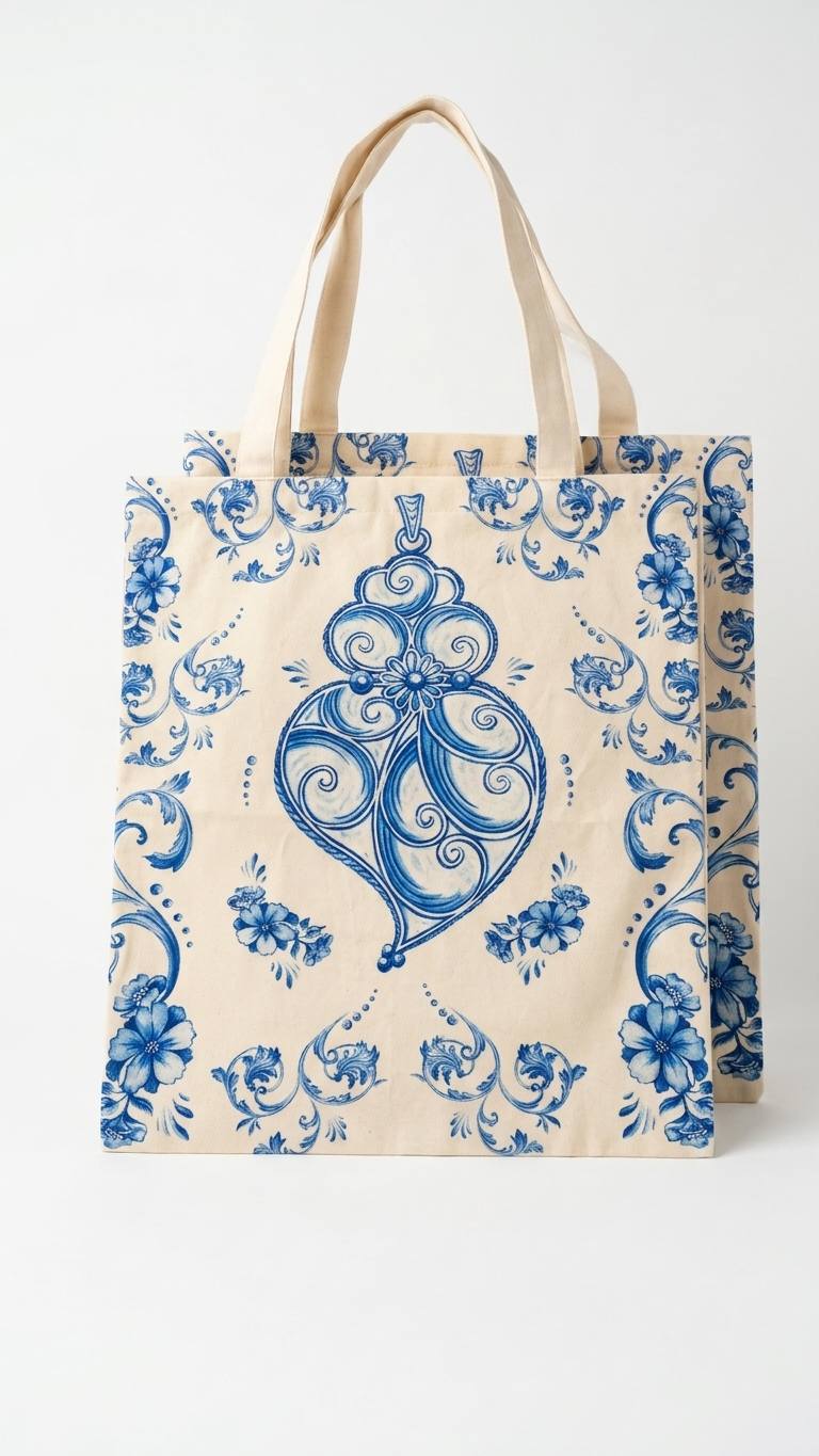 Tote Bag Traços de Viana