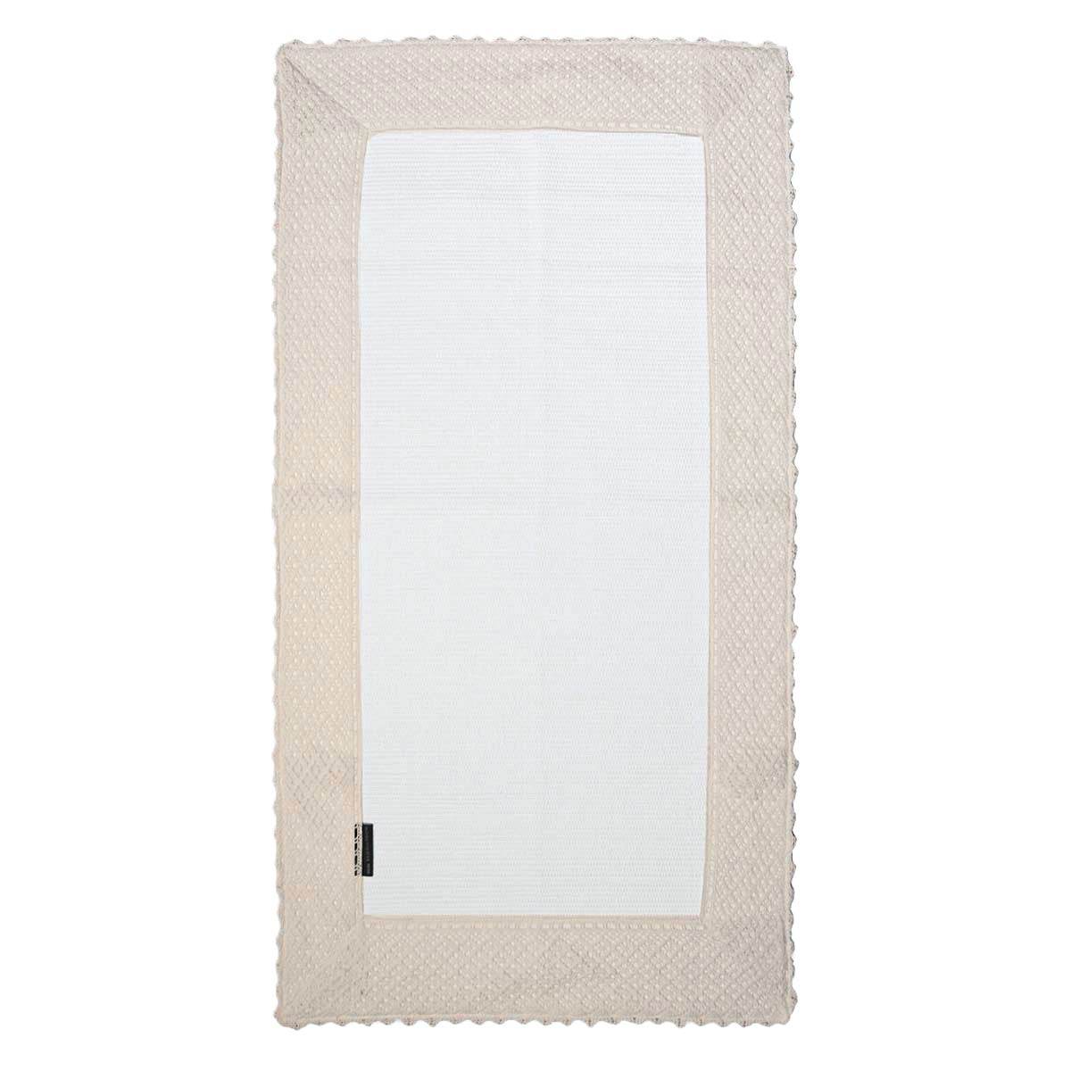 Tapete com Aplicação Favo com Renda - LethesHome