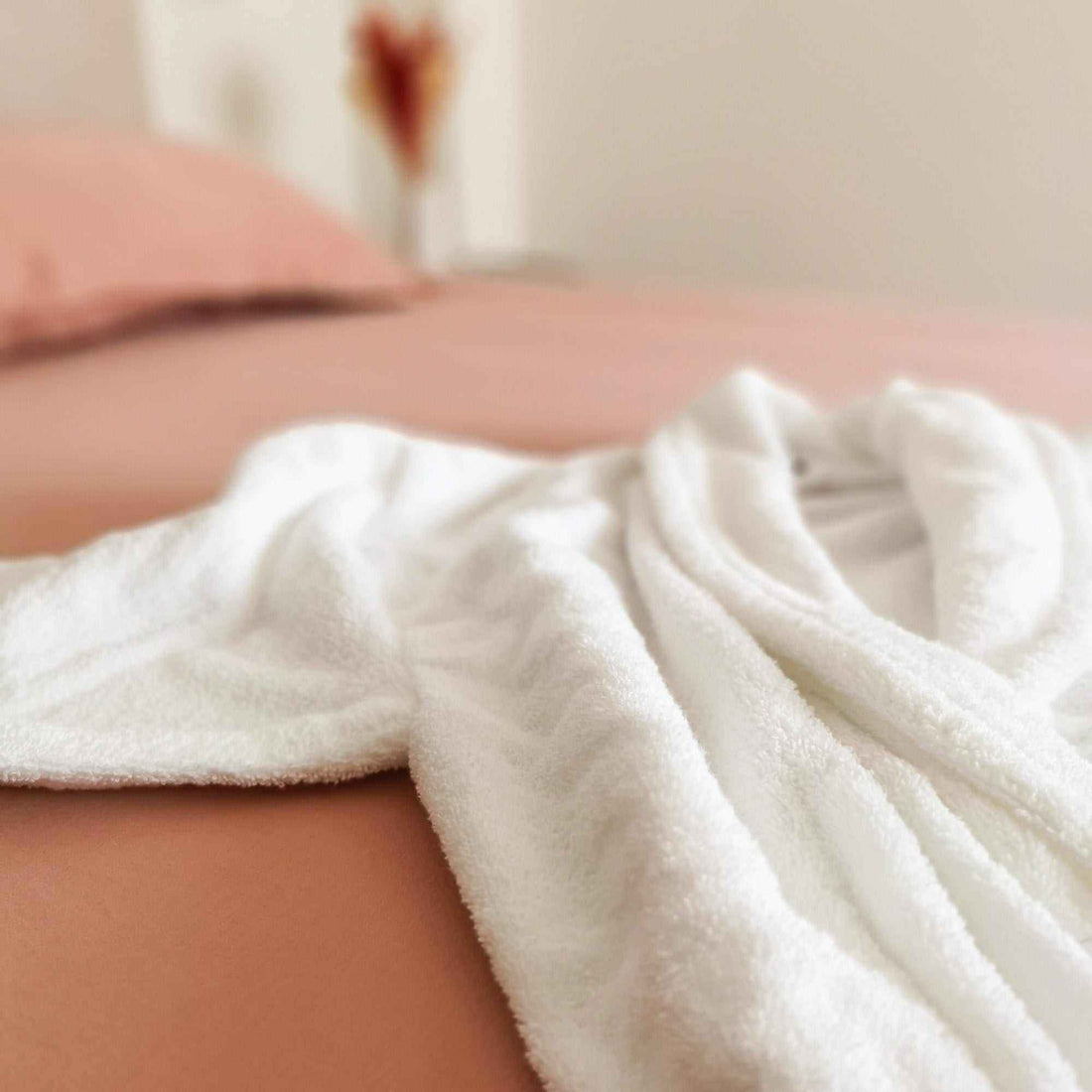 Robe without hood made of 100% cotton, manufactured in Portugal