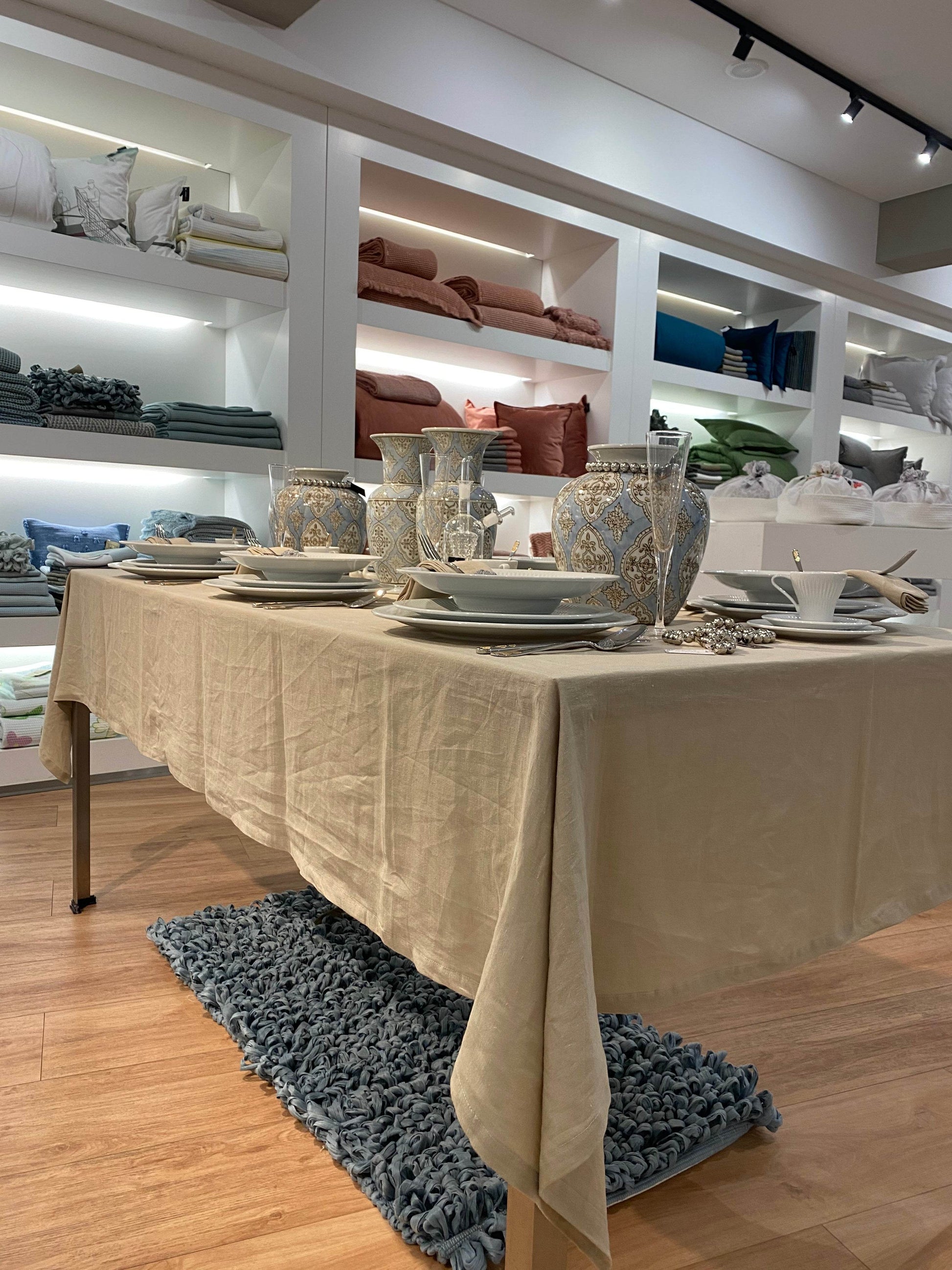 Toalha de Mesa Linen - LethesHome