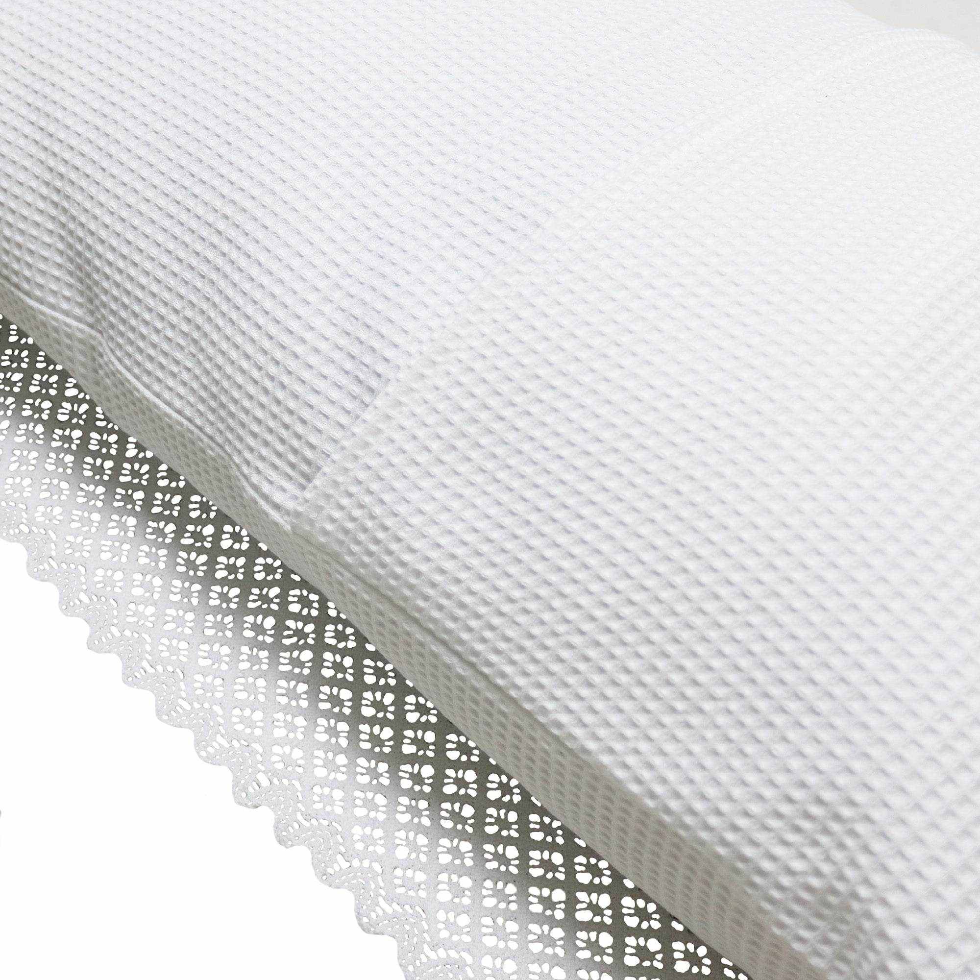 Capa de Almofada Favo com Renda Branco