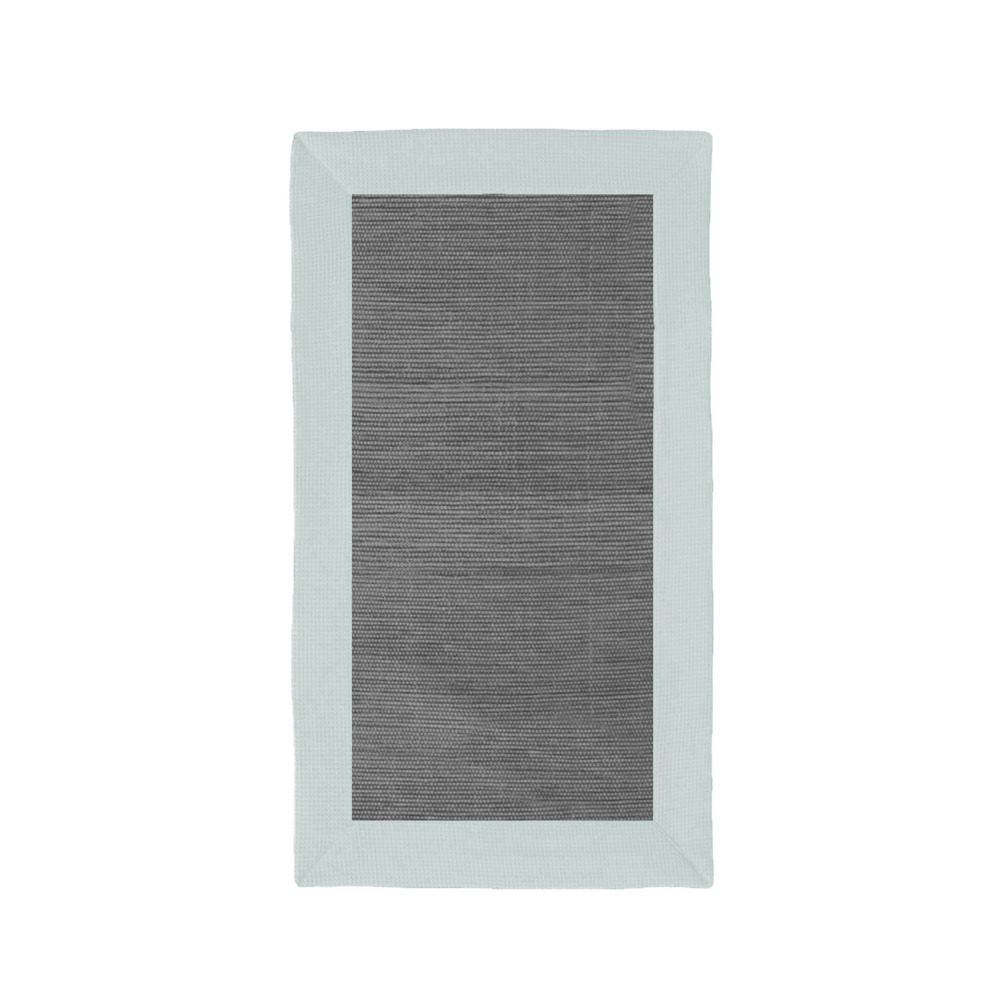 Tapete Cinza com Aplicação Favo - LethesHome