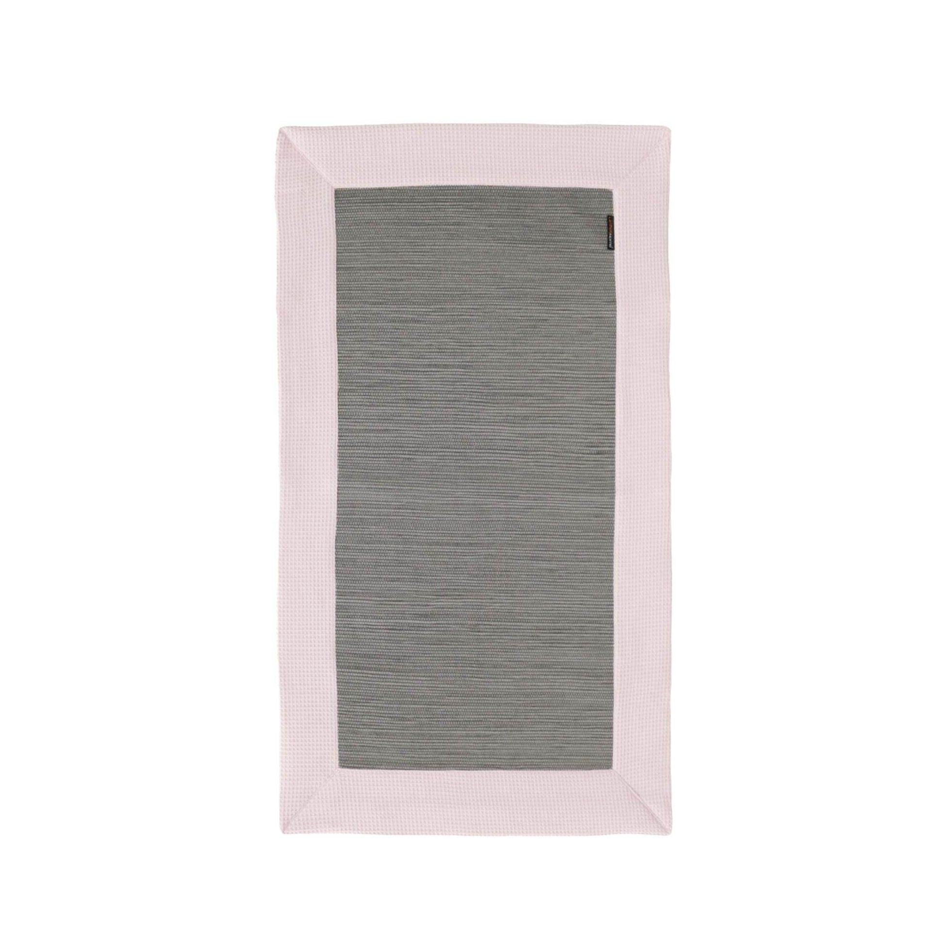 Tapete Cinza com Aplicação Favo - LethesHome