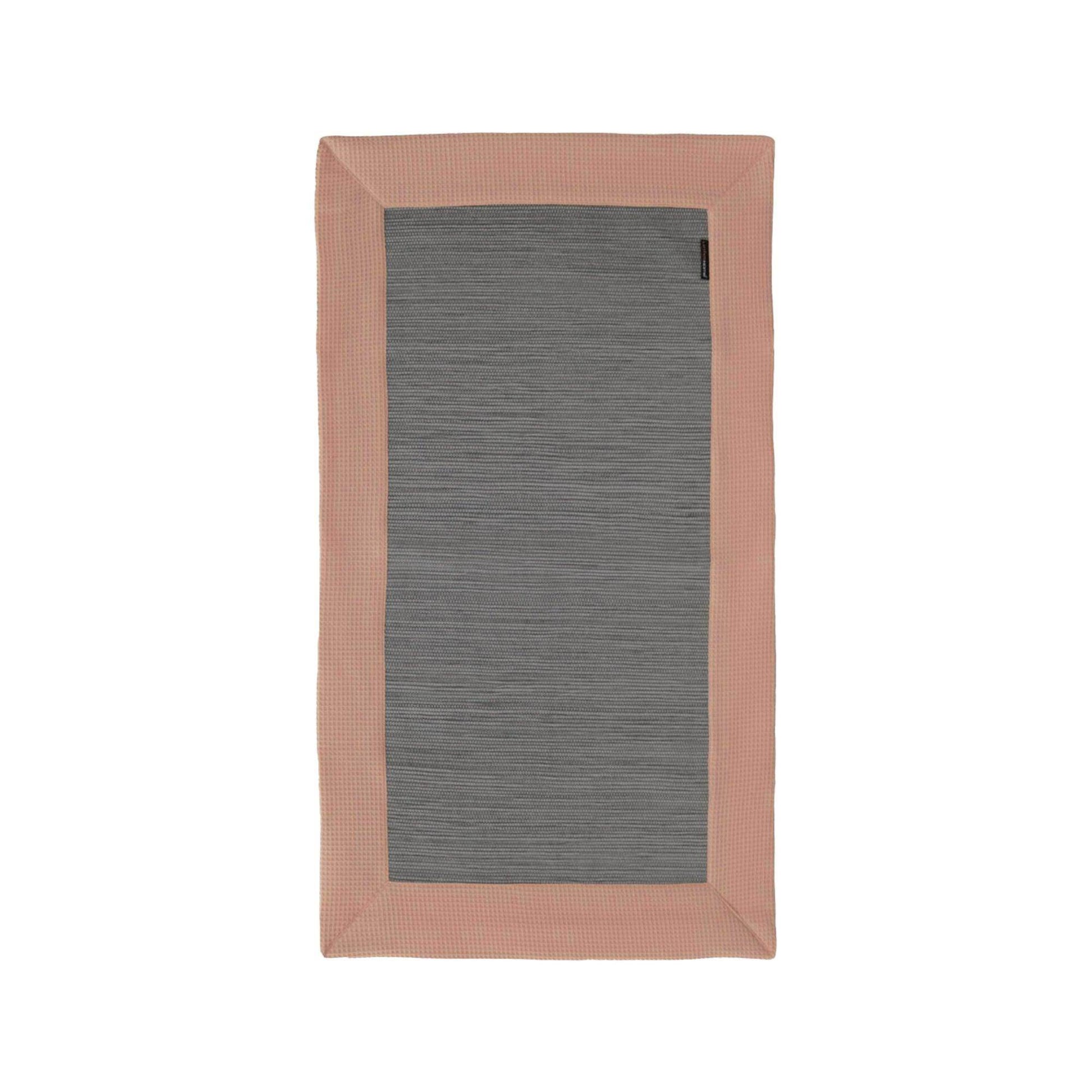 Tapete Cinza com Aplicação Favo - LethesHome