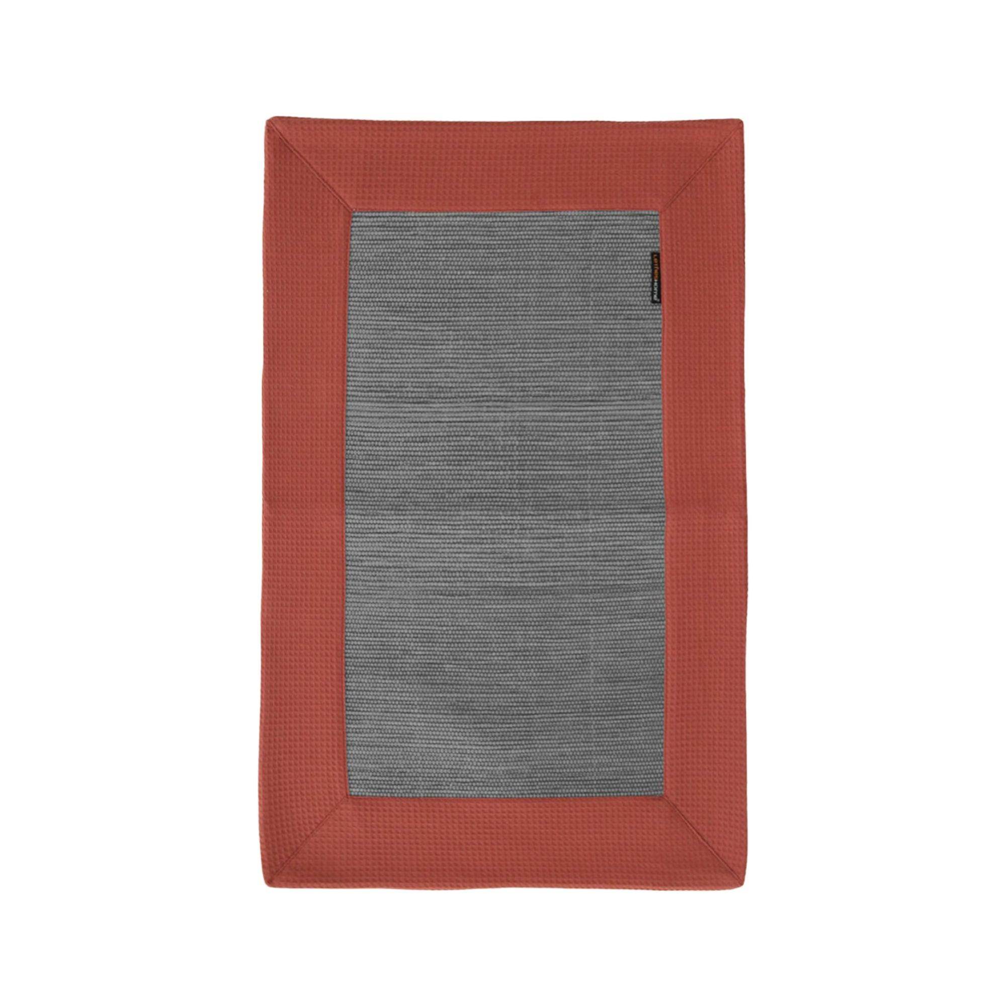 Tapete Cinza com Aplicação Favo - LethesHome