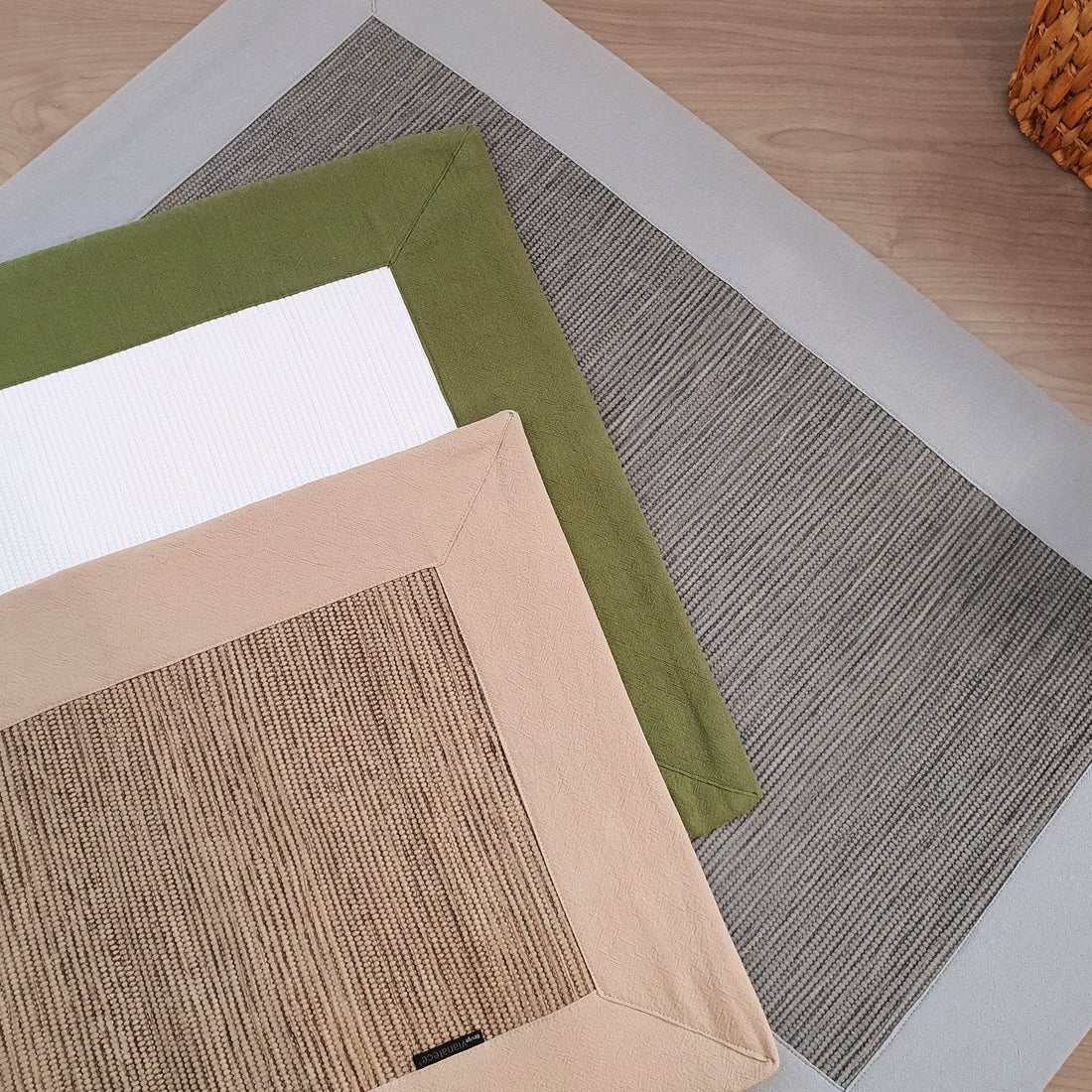 Tapete com Aplicação Linho Pure Soft - LethesHome