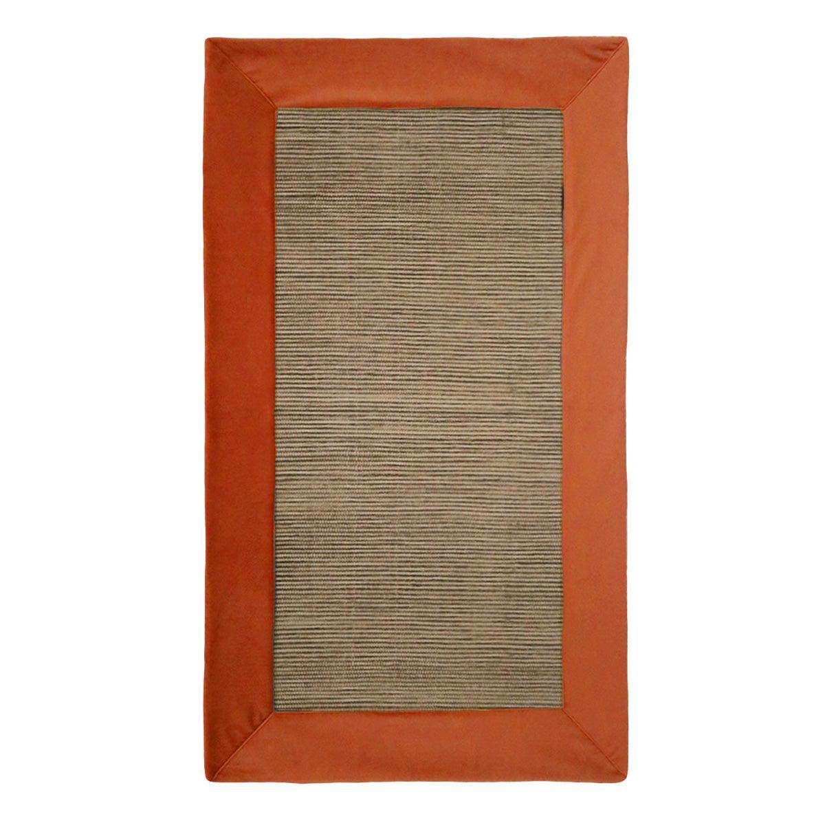 Tapete Taupe com Aplicação Veludo Soft - LethesHome