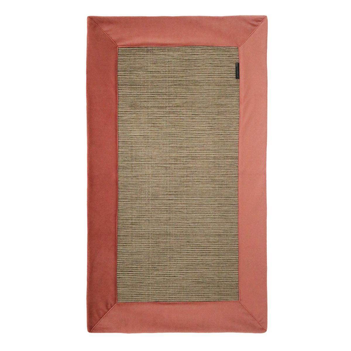 Tapete Taupe com Aplicação Veludo Soft - LethesHome